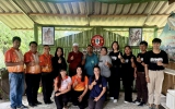 ลงพื้นที่สำรวจกลุ่มเป้าหมายร่วมกับกองผลิตภัณฑ์ปศุสัตว์ เพื่อเตรียมพร้อมดำเนินงานโครงการพัฒนาผลิตภัณฑ์สินค้าชุมชน (OTOP)